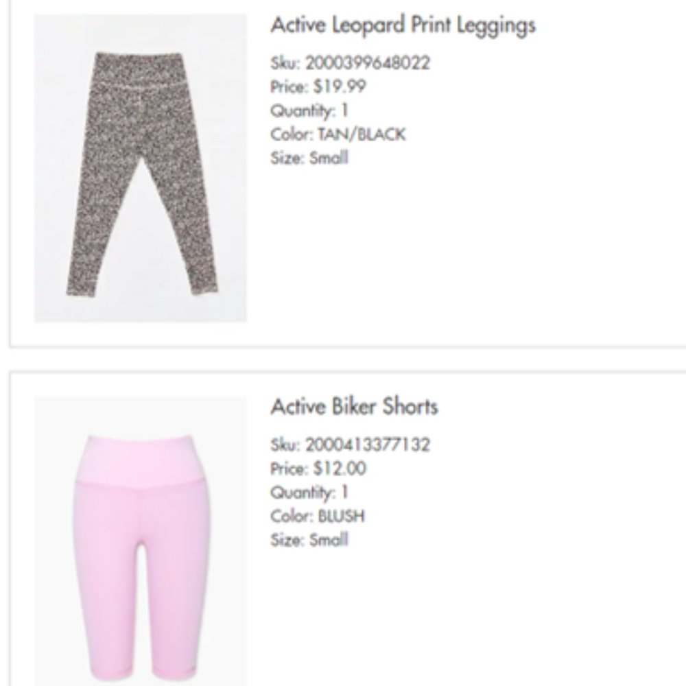 Forever21 Leggings & Bike Shorts - Small